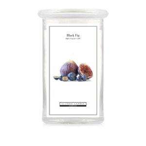 Black Fig 2 Wick Large Jar - Discoloured