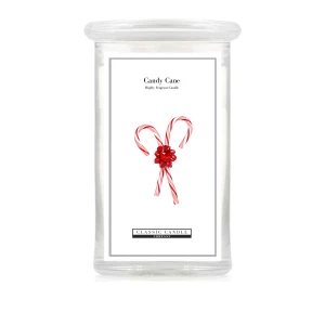 Candy Cane 2 Wick Large Jar