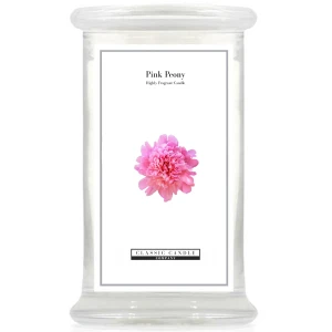 Pink Peony Large Jar