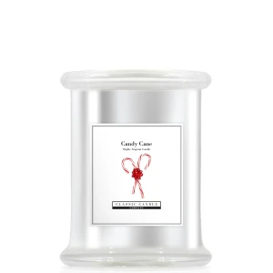 Candy Cane Medium Jar In Silver