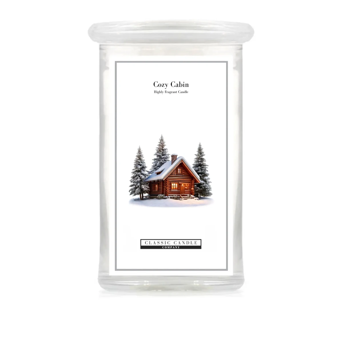 Cozy Cabin 2 Wick Large Jar Candle