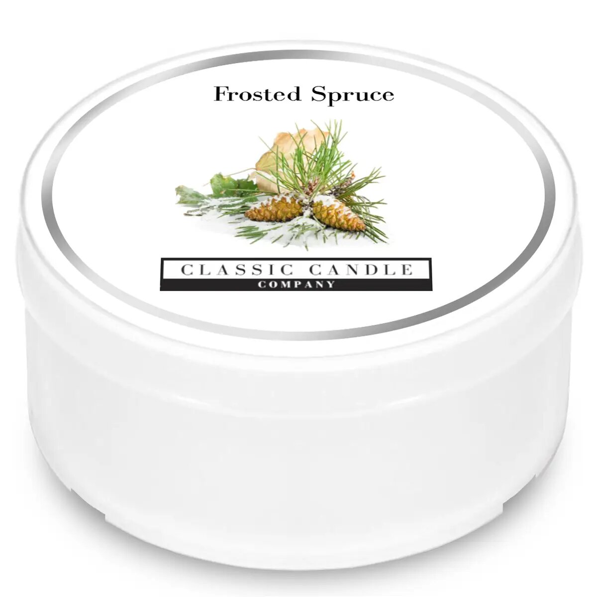 Frosted Spruce MiniLight Candle